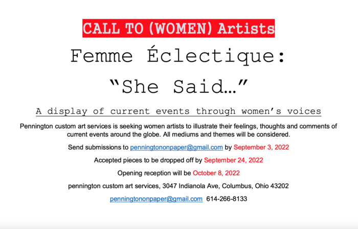 Femme clectique